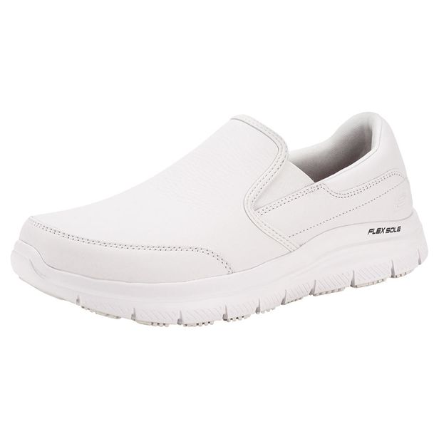 Tênis Masculino Flex Advantage Sr Bronwood Skechers 77071EC BRANCO 39