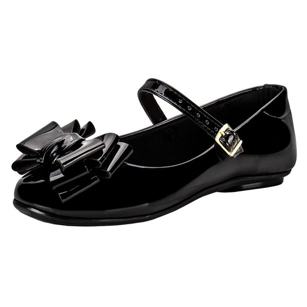 Sapatilha Infantil Feminina Molekinha 20831122 VERNIZ/PRETO 34