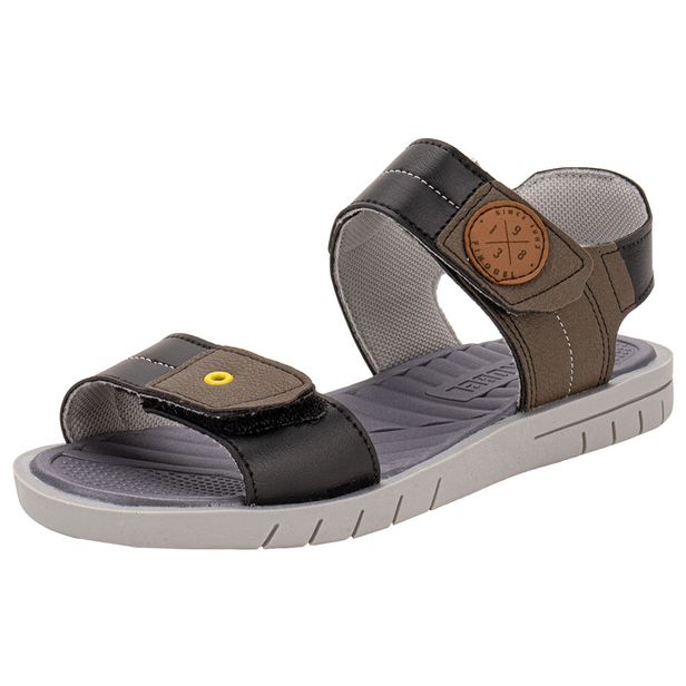 Papete Infantil Masculina Finobel 221 PRETO/CAFÉ 29