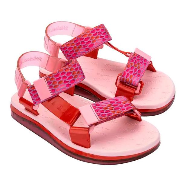 Melissa Papete + Rider 32537 VERMELHO/ROSA 39/40