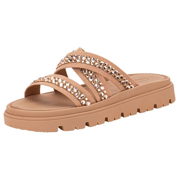 Tamanco Feminino Flat Moleca 5504108 SALMÃO 34