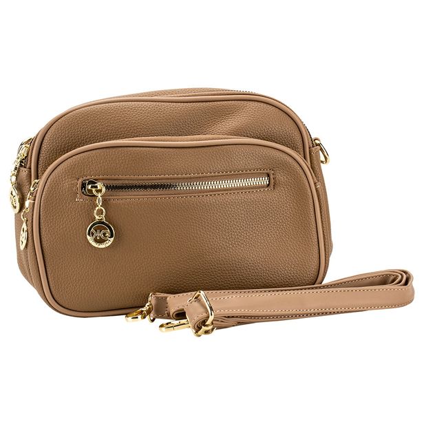 Bolsa Feminina Transversal H.E GH386 CAQUI