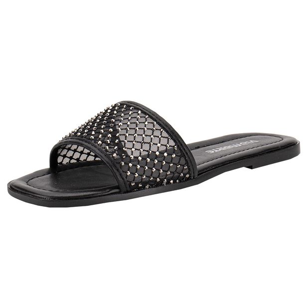 Tamanco Feminino Flat Via Marte 184001 PRETO 36
