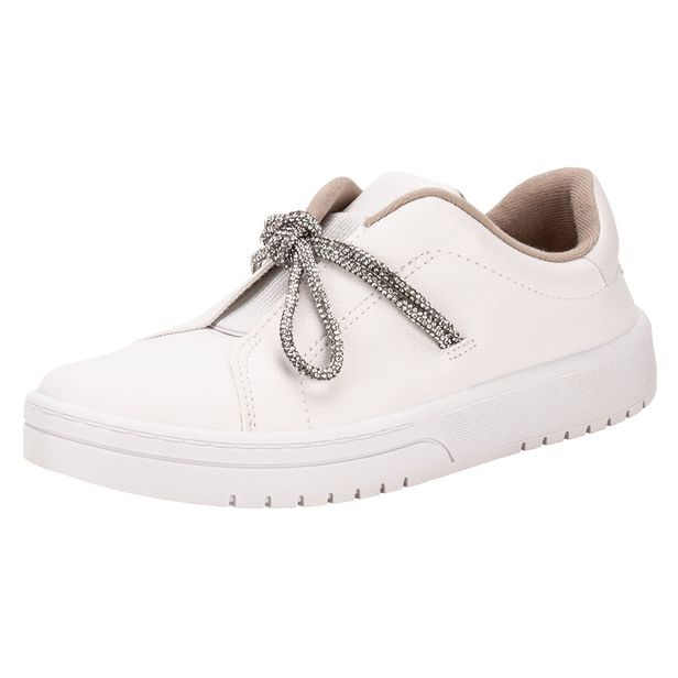 Tênis Feminino Casual Moleca 5791107 BRANCO 34