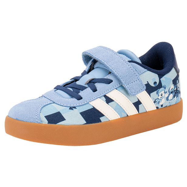 Tênis Infantil VL Court Mickey El C Adidas JH6077 AZUL/BRANCO 26