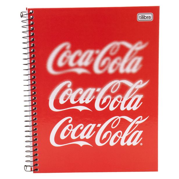 Caderno Coke Style On Coca Cola 012523 VERMELHO