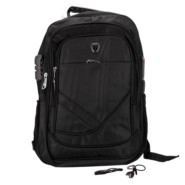 Mochila Masculina Arara Dourada DJ024 PRETO