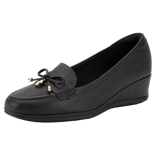 Sapato Feminino Anabela Modare 7392104 PRETO 34