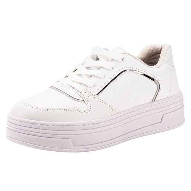 Tênis Feminino Casual Beira Rio 4321102 BRANCO 34