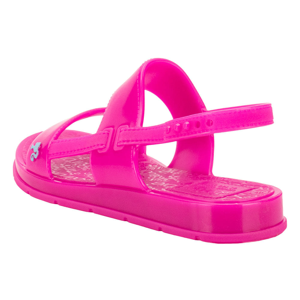 Kit Sandália Barbie Mochila Color Grendene Kids 23067 PINK