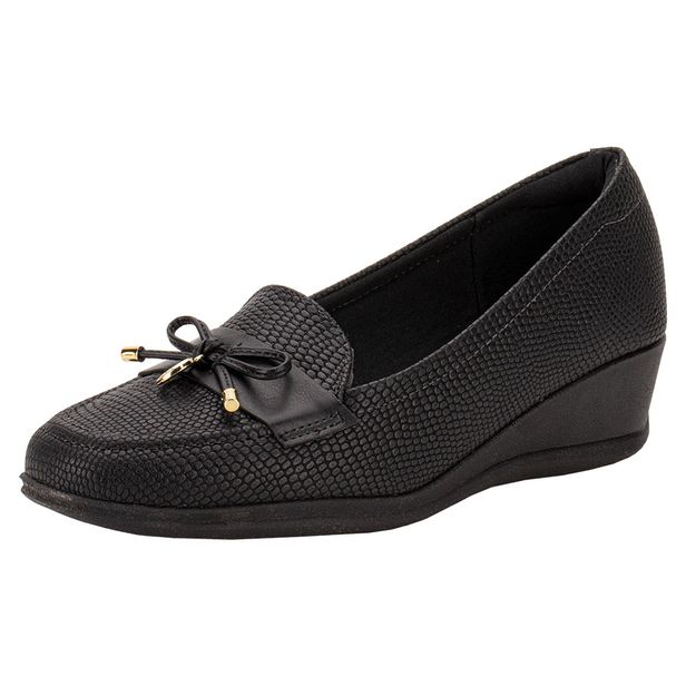 Sapato Feminino Anabela Modare 7392104 PRETO 34