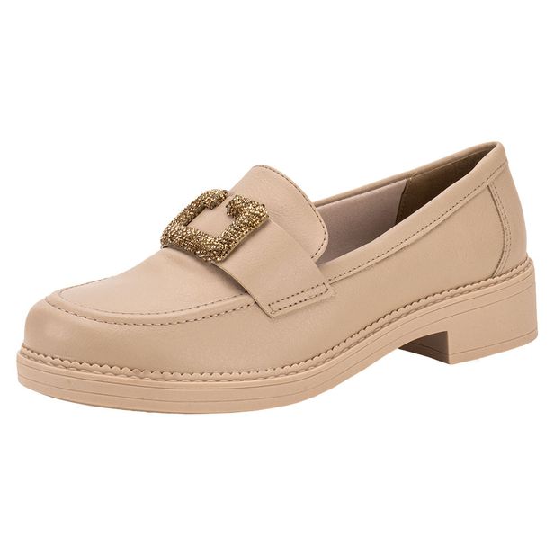 Mocassim Feminino Via Marte - 2316905 BEGE 01 35
