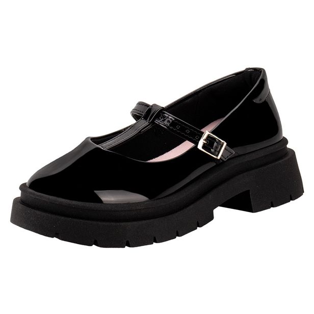 Sapato Infantil Feminino Molekinha 2576100 VERNIZ/PRETO 26