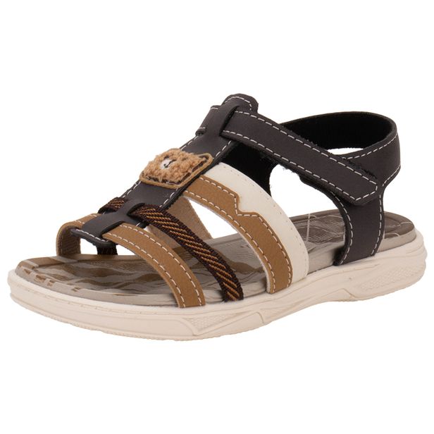 Papete Infantil Masculina Molekinho 2140757 CAFÉ/BEGE 19