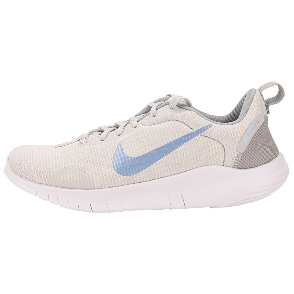 Taupe Grey TÃªnis Nike Feminino Flex Trainer Academia Tênis Nike