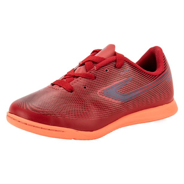 Chuteira Infantil Masculina Slick VI Futsal Topper TP05810 VERMELHO 28