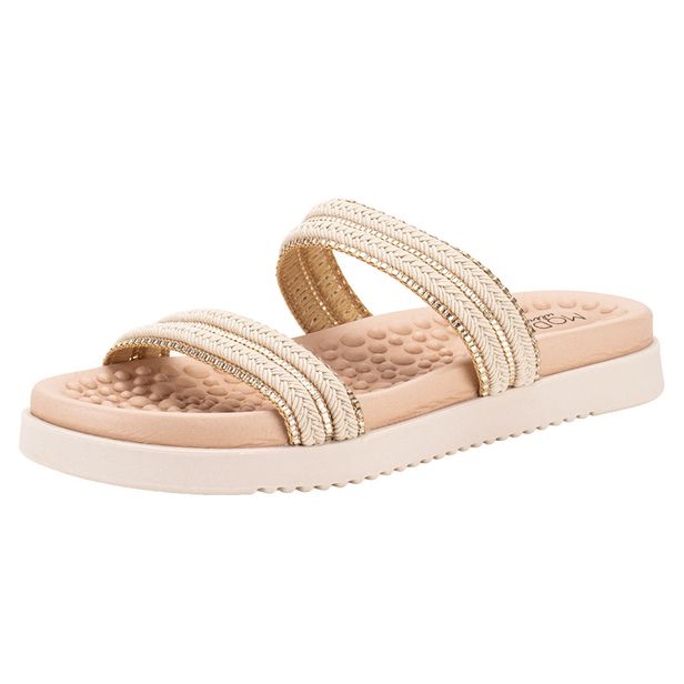 Tamanco Feminino Flat Modare 7178118 NATURAL 35