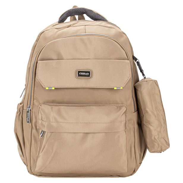 Mochila Feminina Chibao LZ205 BEGE