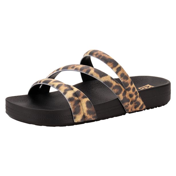 Tamanco Feminino Flat Pop Zaxy 19211 ONÇA 33/34