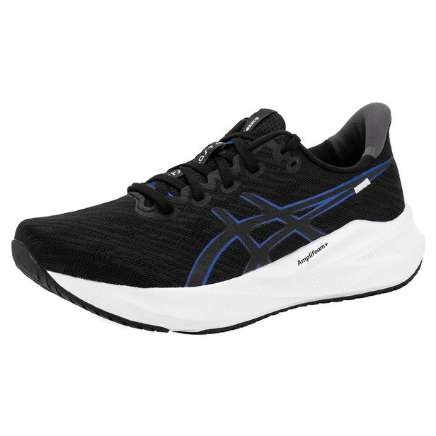 Tênis Masculino Versablast 4 Asics 1011B984 PRETO/AZUL 39