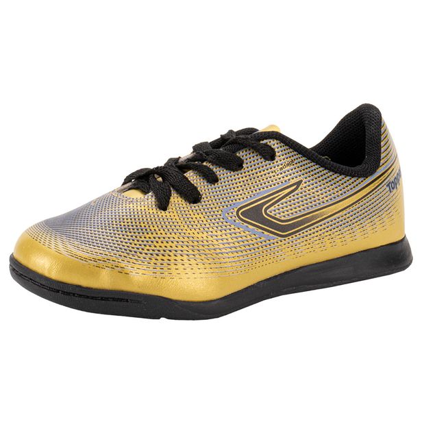 Chuteira Infantil Masculina Slick VI Futsal Topper TP05810 OURO 34