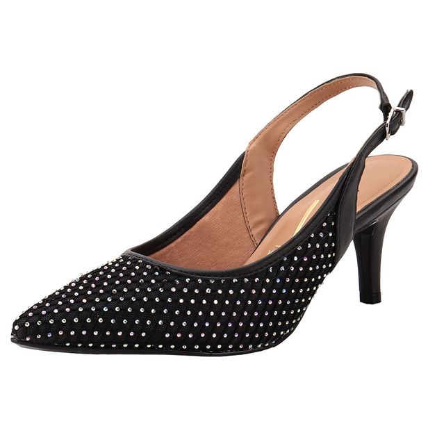 Sapato Feminino Salto Fino Vizzano 11851129 PRETO 34