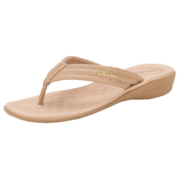 Tamanco Feminino Flat Beira Rio 8224826 BEGE 36