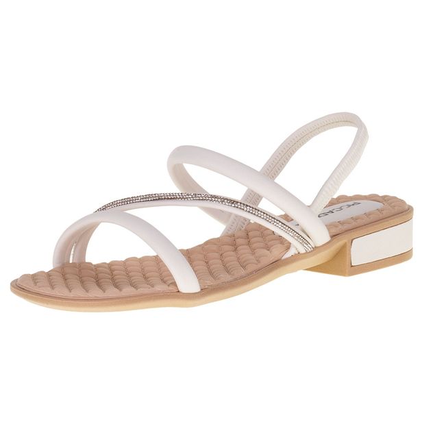 Sandália Feminina Salto Grosso Piccadilly - 5900227 BRANCO 36