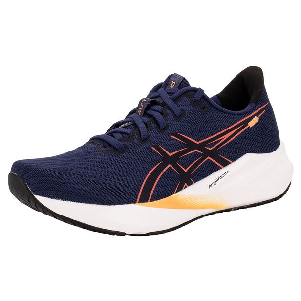 Tênis Masculino Versablast 4 Asics 1011B984 AZUL/LARANJA 40