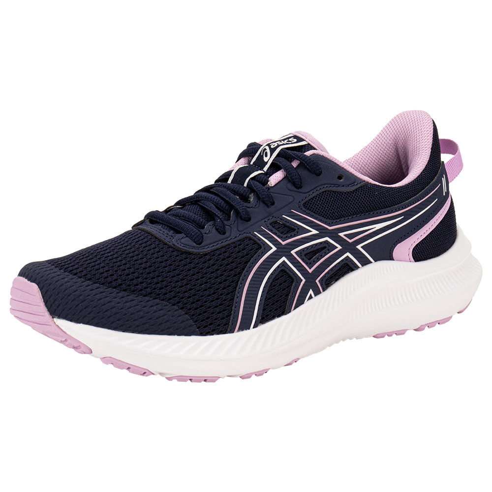 Tênis Feminino Jolt 5 Asics 1012B757 MARINHO | Clovis Calçados