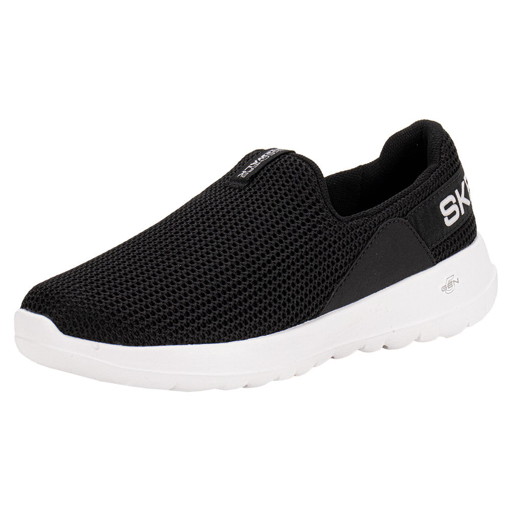Tênis Feminino Go Walk Joy Skechers 896365 PRETO cloviscalcados