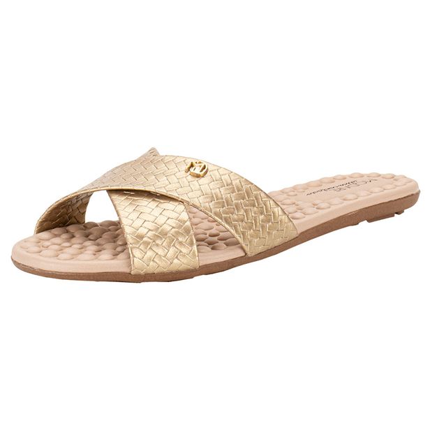 Sandália Feminina Rasteira Modare - 7163105 DOURADO 34