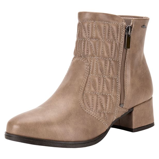 Bota Feminina Cano Baixo Dakota DA312 CAQUI 35