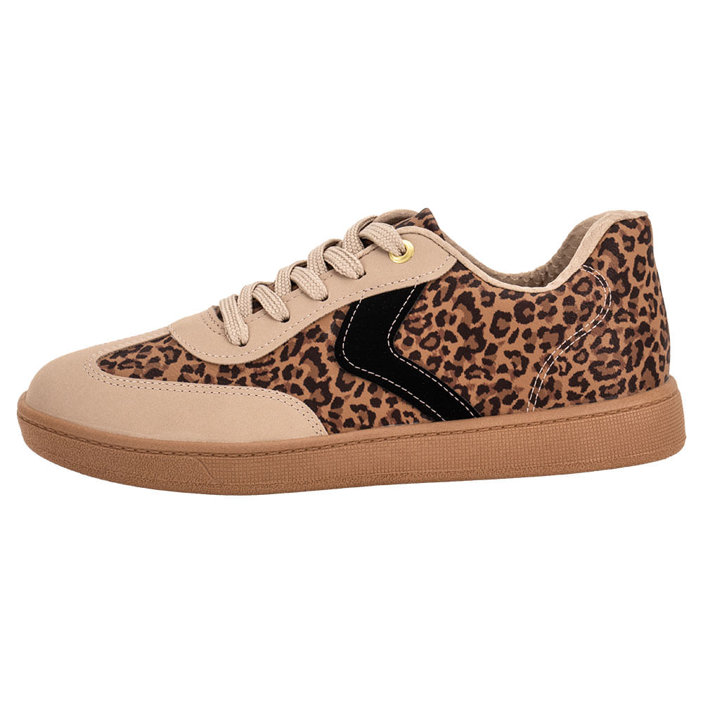 Tênis Feminino Casual Beira Rio 4313103 ONÇA cloviscalcados