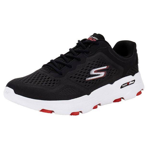 Tênis Go Run 7.0 Skechers 220644CCBK PRETO/VERMELHO 41