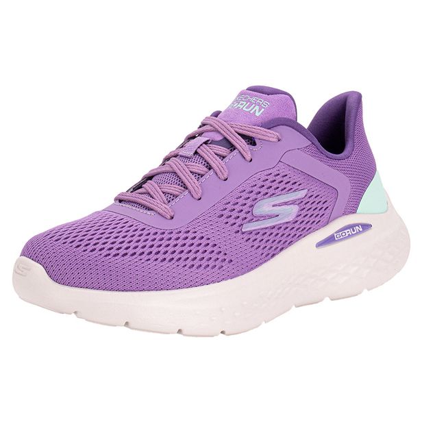 Tênis Feminino Go Run Lite Skechers 896313 ROXO 34