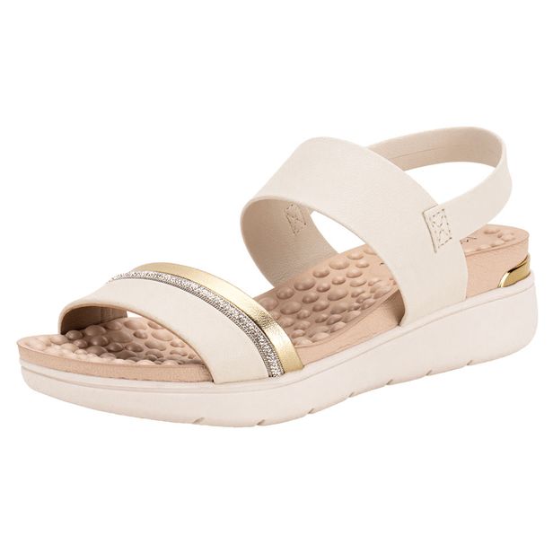 Sandália Feminina Anabela Modare 7151128 MARFIM 35