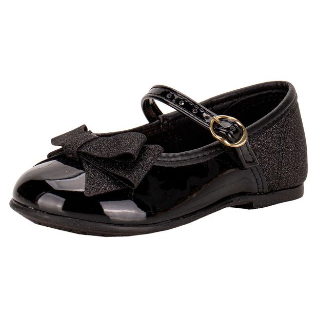 Sapatilha Infantil Feminina Molekinha - 21061043 VERNIZ/PRETO 21