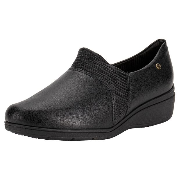 Sapato Feminino Anabela Piccadilly 117086 PRETO 34