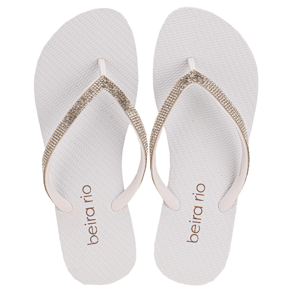 Chinelo Feminino Beira Rio 8449503 BRANCO 34