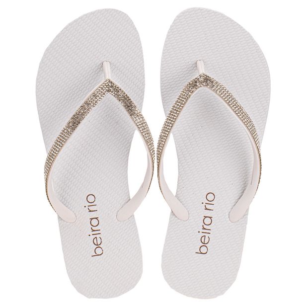 Chinelo Feminino Beira Rio 8449503 BRANCO 34