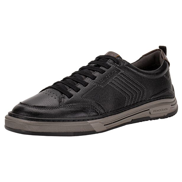 Sapatênis Masculino Dylan Democrata 640101 PRETO 38