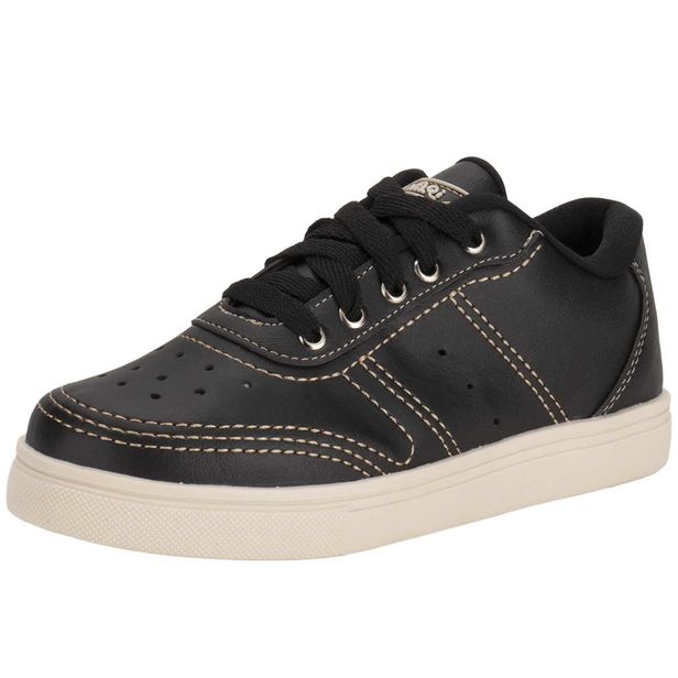 Sapatênis Infantil Masculino NilQi 2511 PRETO 28