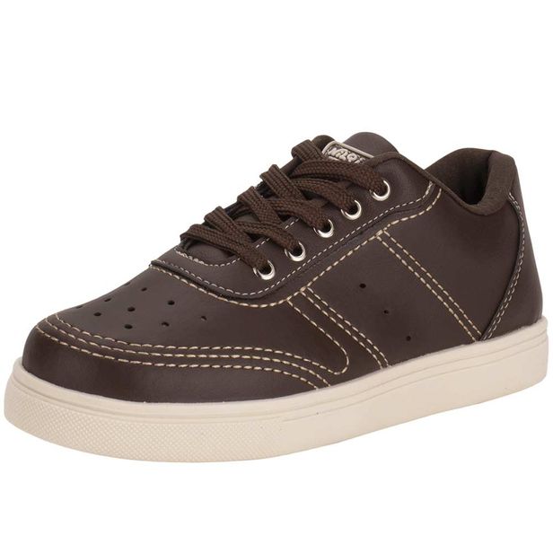 Sapatênis Infantil Masculino NilQi 2511 CAFÉ 28