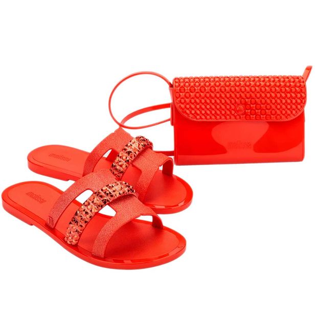 Melissa + Bolsa Desire 35741 VERMELHO 35
