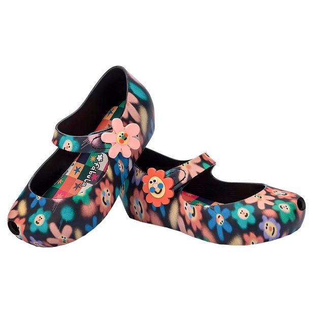 Mini Melissa Ultragirl + Fábula Baby 35842 PRETO 17/18