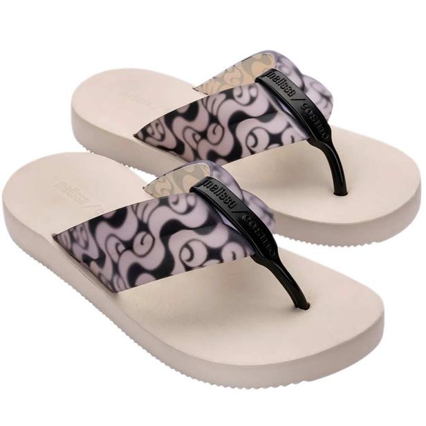 Melissa Flip Flop Orla + Cosmo 35713 BEGE 33/34