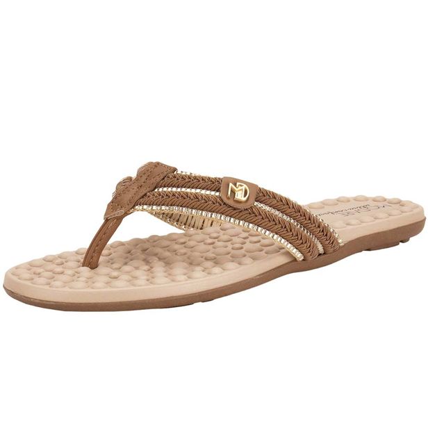 Tamanco Feminino Flat Modare 7163131 CAMEL 35