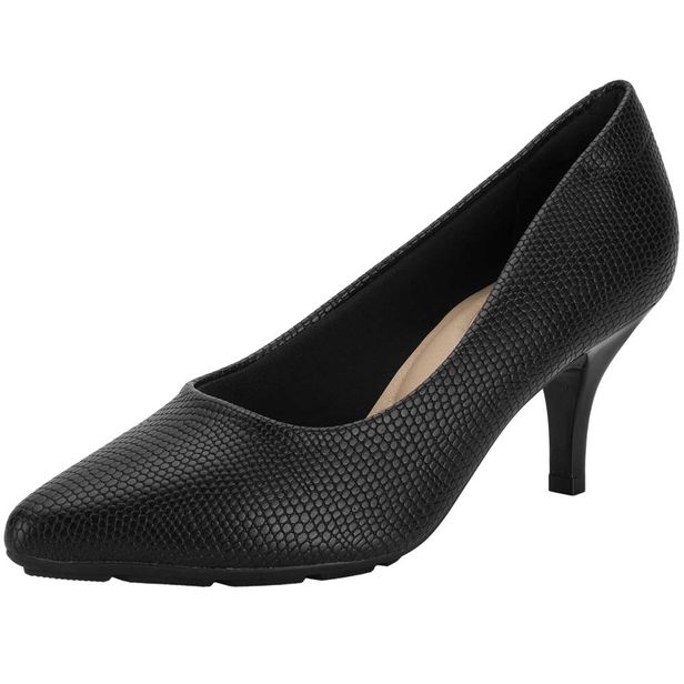 Scarpin Feminino Salto Fino Modare 7013600 PRETO 34