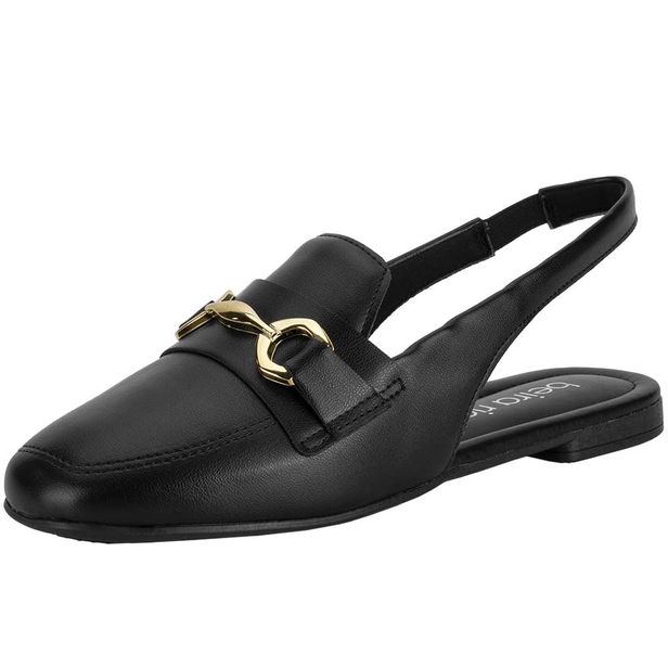 Sapato Feminino Mule Beira Rio 4323106 PRETO 34